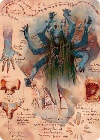 The Dawning Archaic Art Card Art Series: Secrets of Strixhaven Magic card