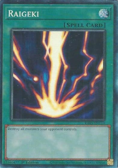 Raigeki Collectors Rare Rarity Collection 5 Yu-Gi-Oh! card