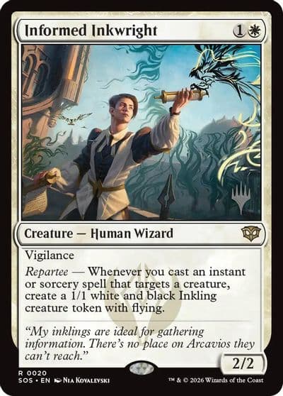 Informed Inkwright Promo Pack: Secrets of Strixhaven Magic card