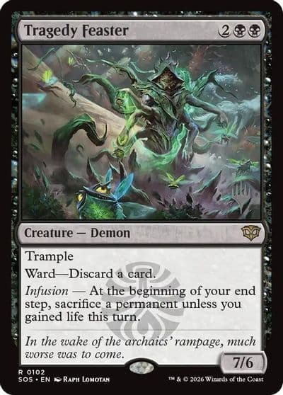 Tragedy Feaster Promo Pack: Secrets of Strixhaven Magic card