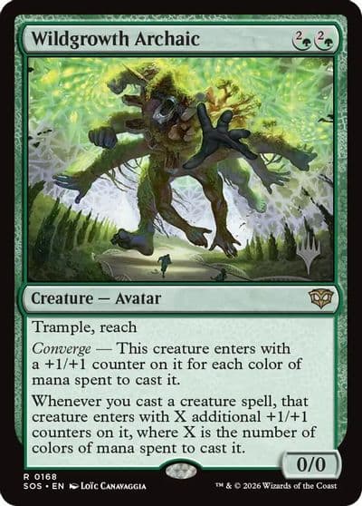 Wildgrowth Archaic Promo Pack: Secrets of Strixhaven Magic card