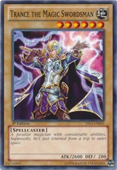 Trance the Magic Swordsman Super Starter: V for Victory Yu-Gi-Oh! card