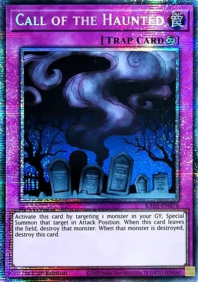 Call of the Haunted Starlight Rare Rarity Collection 5 Yu-Gi-Oh! card