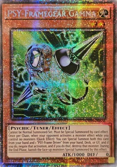 PSY Framegear Gamma Starlight Rare Rarity Collection 5 Yu-Gi-Oh! card