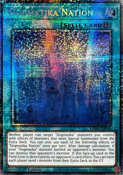 Dogmatika Nation Starlight Rare Rarity Collection 5 Yu-Gi-Oh! card