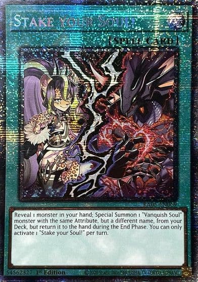 Stake Your Soul Starlight Rare Rarity Collection 5 Yu-Gi-Oh! card