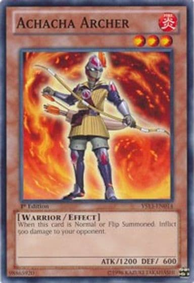 Achacha Archer Super Starter: V for Victory Yu-Gi-Oh! card