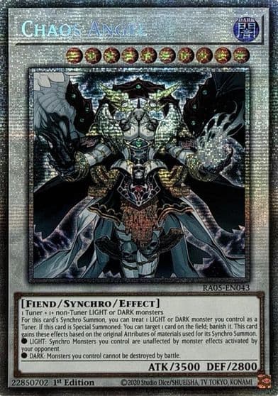 Chaos Angel Starlight Rare Rarity Collection 5 Yu-Gi-Oh! card