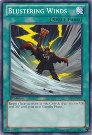 Blustering Winds Super Starter: V for Victory Yu-Gi-Oh! card