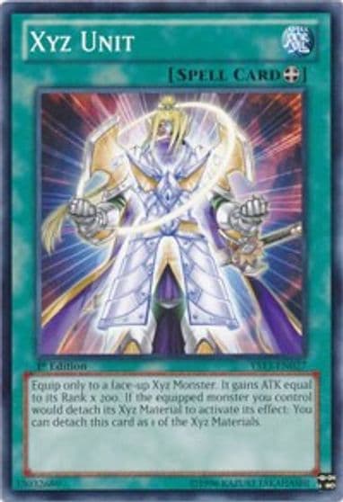 Xyz Unit Super Starter: V for Victory Yu-Gi-Oh! card