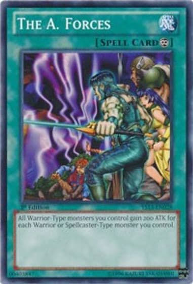 The A Forces Super Starter: V for Victory Yu-Gi-Oh! card