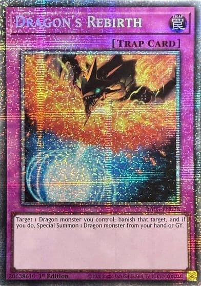 Dragons Rebirth Starlight Rare Rarity Collection 5 Yu-Gi-Oh! card