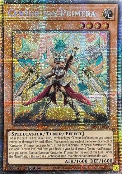 Centur Ion Primera Starlight Rare Rarity Collection 5 Yu-Gi-Oh! card