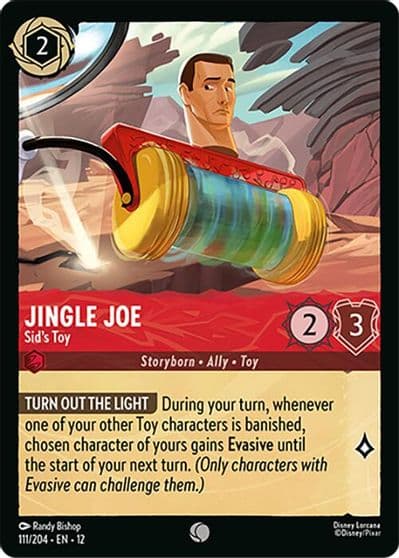 Jingle Joe Sids Toy Wilds Unknown Lorcana card