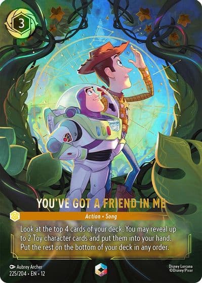 Youve Got a Friend in Me Enchanted Wilds Unknown Lorcana card