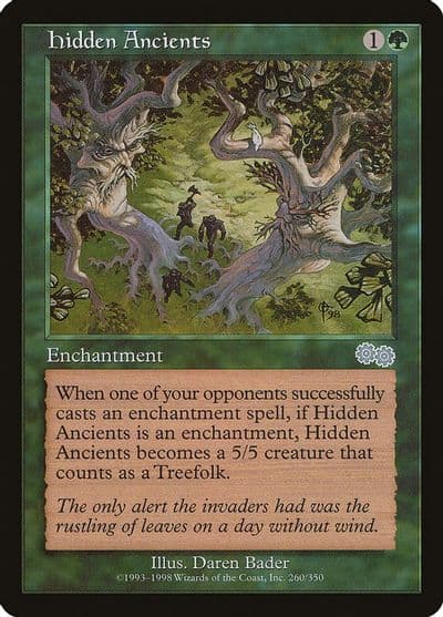 Hidden Ancients Urza's Saga Magic card