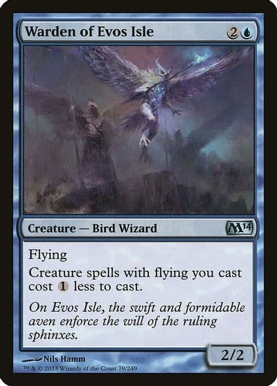 Warden of Evos Isle Magic 2014 (M14) Magic card
