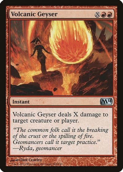 Volcanic Geyser Magic 2014 (M14) Magic card