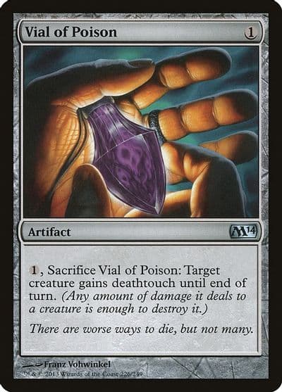 Vial of Poison Magic 2014 (M14) Magic card