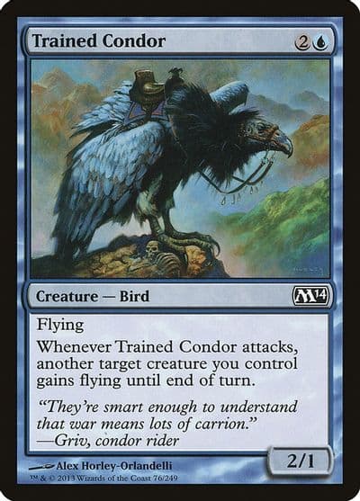 Trained Condor Magic 2014 (M14) Magic card