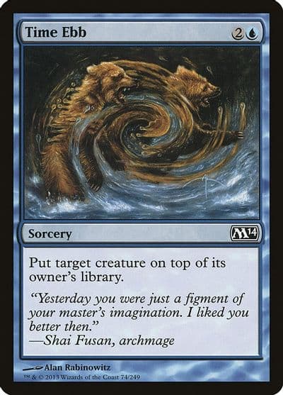 Time Ebb Magic 2014 (M14) Magic card