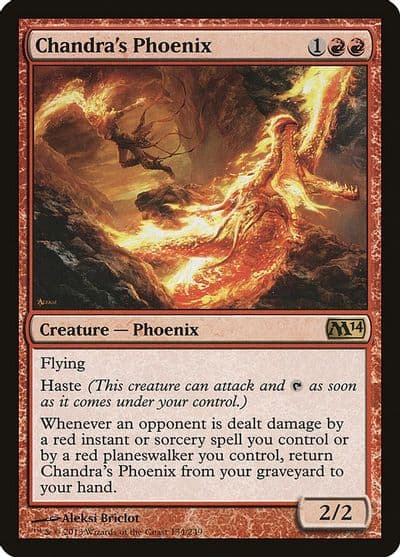 Chandras Phoenix Magic 2014 (M14) Magic card