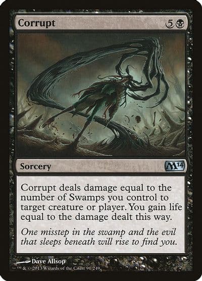Corrupt Magic 2014 (M14) Magic card