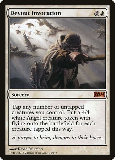 Devout Invocation Magic 2014 (M14) Magic card