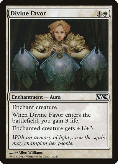 Divine Favor Magic 2014 (M14) Magic card