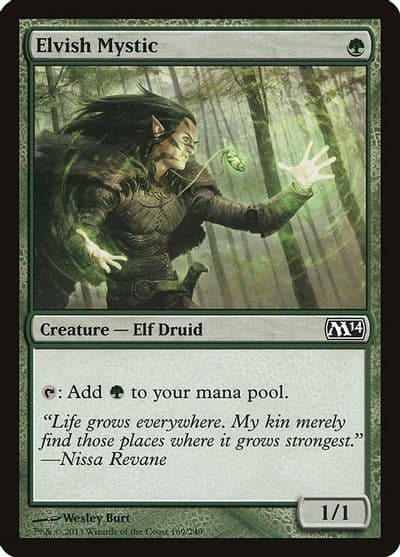 Elvish Mystic Magic 2014 (M14) Magic card