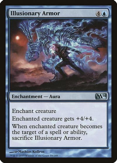 Illusionary Armor Magic 2014 (M14) Magic card