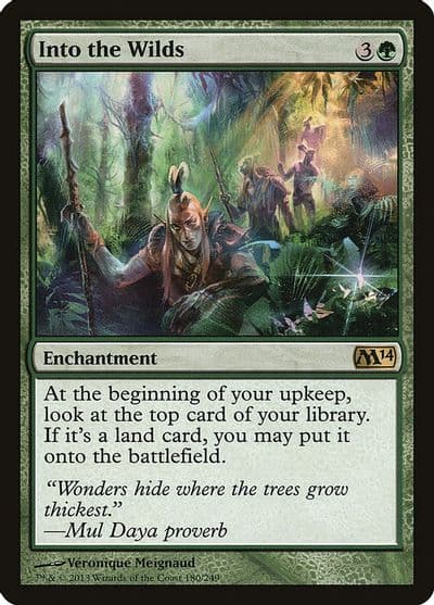 Into the Wilds Magic 2014 (M14) Magic card