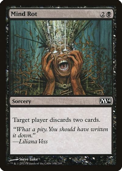 Mind Rot Magic 2014 (M14) Magic card