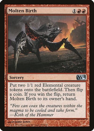 Molten Birth Magic 2014 (M14) Magic card