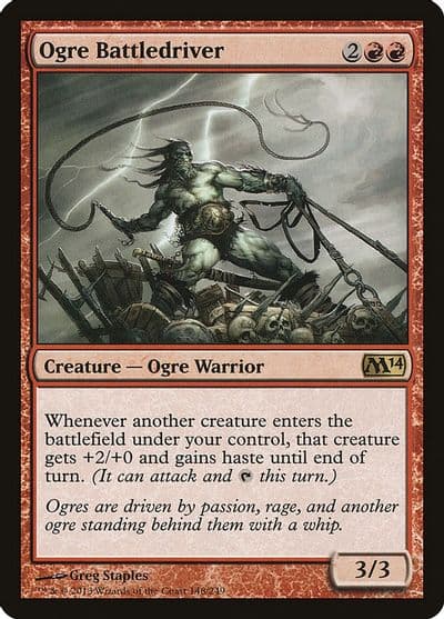Ogre Battledriver Magic 2014 (M14) Magic card