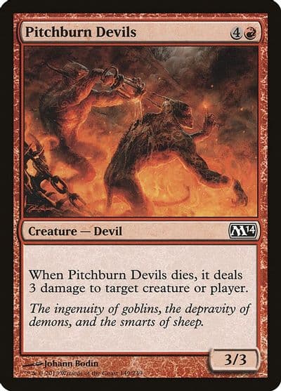 Pitchburn Devils Magic 2014 (M14) Magic card