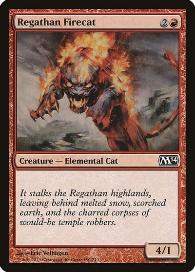 Regathan Firecat Magic 2014 (M14) Magic card