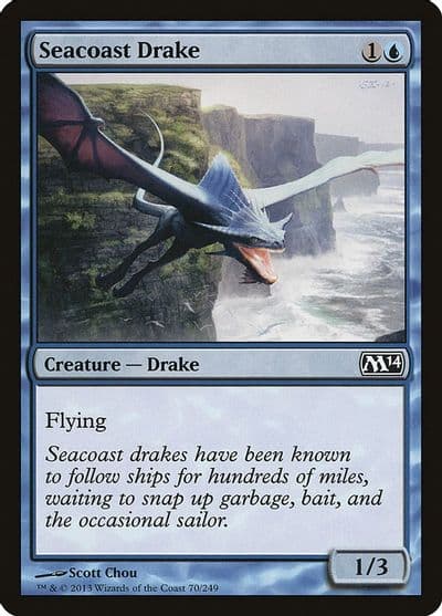 Seacoast Drake Magic 2014 (M14) Magic card
