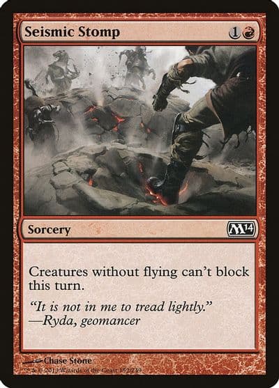 Seismic Stomp Magic 2014 (M14) Magic card