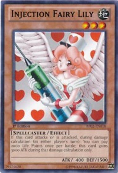 Injection Fairy Lily Battle Pack 2: War of the Giants Yu-Gi-Oh! card