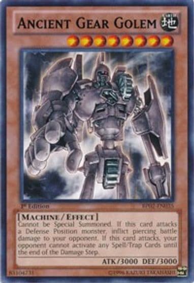 Ancient Gear Golem Battle Pack 2: War of the Giants Yu-Gi-Oh! card