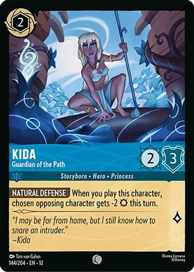 Kida Guardian of the Path Wilds Unknown Lorcana card