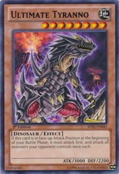 Ultimate Tyranno Battle Pack 2: War of the Giants Yu-Gi-Oh! card