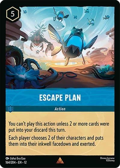Escape Plan Wilds Unknown Lorcana card