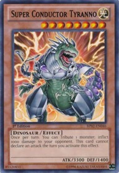 Super Conductor Tyranno Battle Pack 2: War of the Giants Yu-Gi-Oh! card