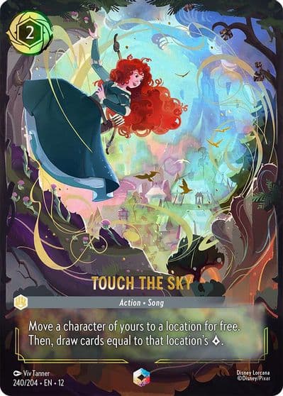 Touch the Sky Enchanted Wilds Unknown Lorcana card