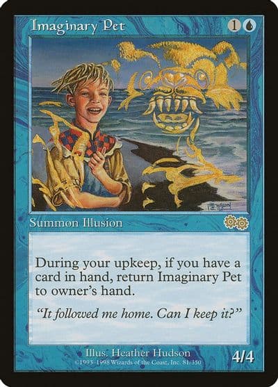Imaginary Pet Urza's Saga Magic card