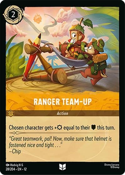 Ranger Team Up Wilds Unknown Lorcana card