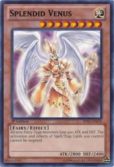 Splendid Venus Battle Pack 2: War of the Giants Yu-Gi-Oh! card