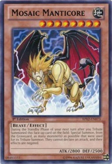 Mosaic Manticore Battle Pack 2: War of the Giants Yu-Gi-Oh! card